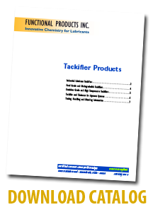 Download Functional Products Tackifier Catalog