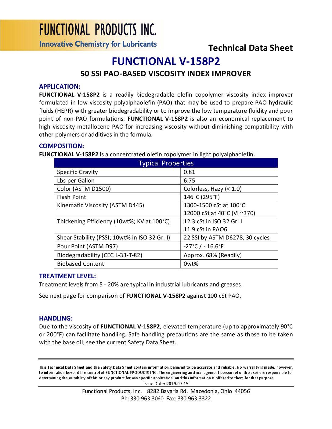 TDS V158P2 TDS V158P2